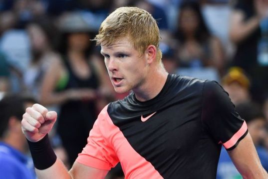 Britains-Kyle-Edmund-celebrates-victory